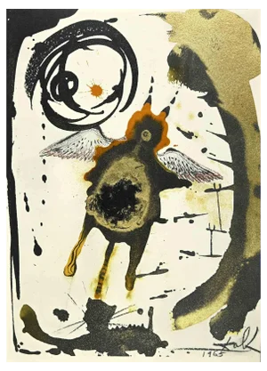 Salvador Dalí, The Creation of Things, Lithograph, 1964