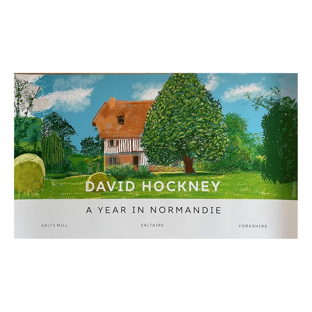 David Hockney, A Year in Normandie (Detail), 2020-2021, Print For Sale