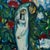Artist: Attributed to Marc Chagall (1887–1985) Medium: Oil on Canvas Dimensions: 18.5 x 14.5 inches (Canvas), 27 x 23...