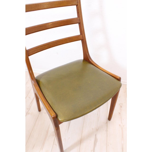 Teak Dining Chairs by Kai Kristiansen for KS Møbler, Denmark, 1960s, Set of 2 For Sale - Image 9 of 12