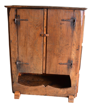 Antique Spanish Walnut Pantry Cupboard