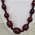 Art Deco Faturan Cherry Amber Bakelite Bead Necklace 88 Grams For Sale - Image 4 of 6