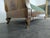 Restoration Bench in Flamed Mahogany For Sale - Image 5 of 9