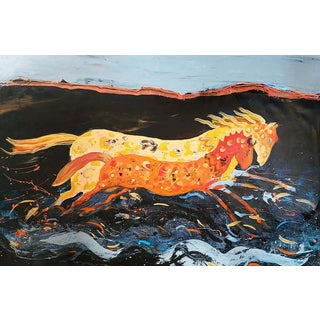 Monika Rossa, Horses, 2026, Oil on Canvas For Sale