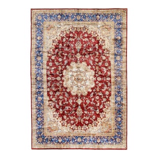 Pasagar DC Exquisite Design Paris Palace Fine Power Loom v. Silk Rug For Sale
