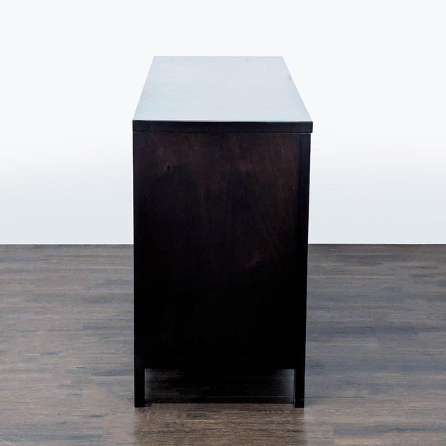2010s West Elm 9-Drawer Dresser in Dark Wood Finish For Sale - Image 5 of 10
