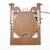 Mid-Century Modern Vintage Lyre Harp Music Light by Vintage Illumino Devices Music Stand Piano Light For Sale - Image 3 of 6