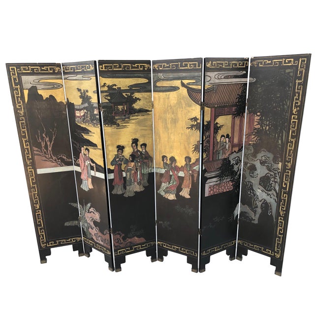 Antique Oriental Separé Panel For Sale - Image 10 of 10