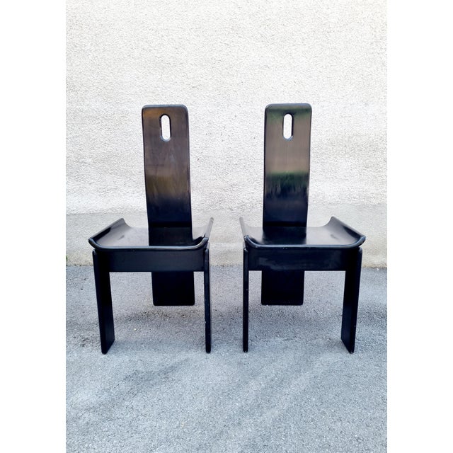 Modern Diago Chairs by Edoardo Landi for Nikol, 1970s, Set of 2 For Sale - Image 12 of 12