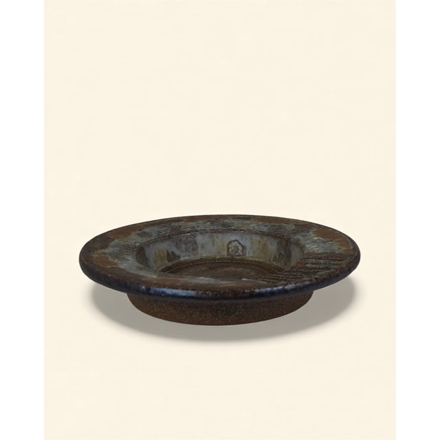 Brutalist Brutalist Plate by Axella, Denmark, 1970s For Sale - Image 3 of 10