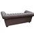 Taupe Heritage Meets Modern Luxury With the Berwick Chesterfield Sofa by Arhaus For Sale - Image 8 of 12