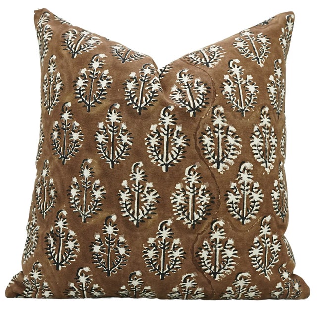 Add a touch of timeless elegance to your space with the Fabdivine Block Print Cushion Cover. Featuring the exquisite...