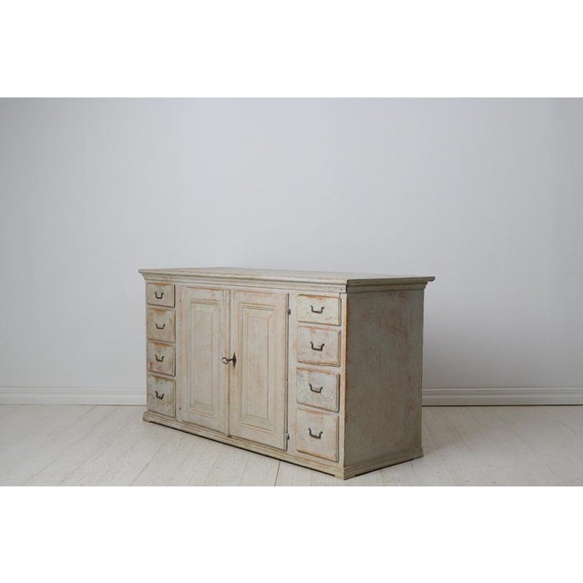 Swedish Country Sideboard with Drawers and Doors For Sale - Image 6 of 14