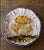 1970s Mushroom Bassano Hand Painted Plates - 4 in Set For Sale - Image 4 of 7