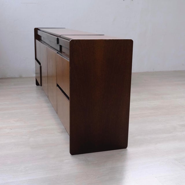 Vintage Sideboard with Doors, Italy, 1970s For Sale - Image 6 of 18