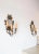 Antique French Wall Lights with Mirror, 1800s, Set of 2 For Sale - Image 9 of 13