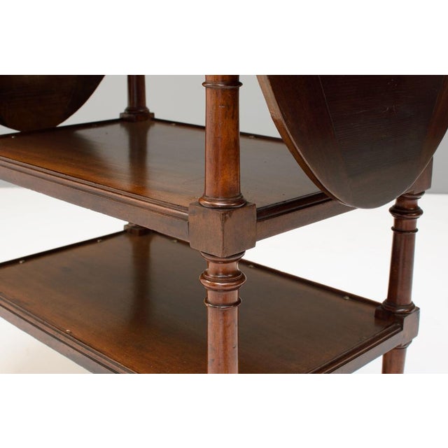 Vintage Walnut Trolley, 1890s For Sale - Image 6 of 11