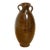 Slim Brown Faux Wood Japanese Vase For Sale