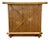 Vintage Bamboo & Woven Rattan Freestanding Dry Bar With Shelving For Sale