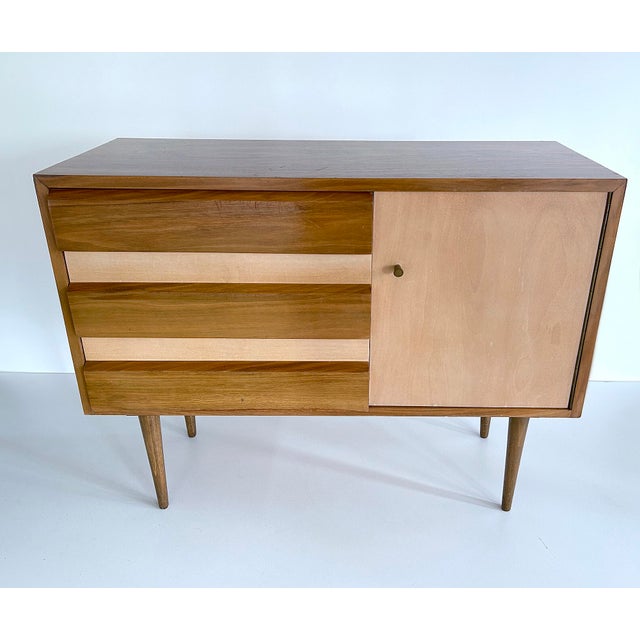 1960s Vintage Scandinavian Sideboard in Wood, 1960s For Sale - Image 5 of 14