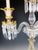 Gold Large Crystal Medallions Candelabra from Baccarat, 1960s For Sale - Image 8 of 18