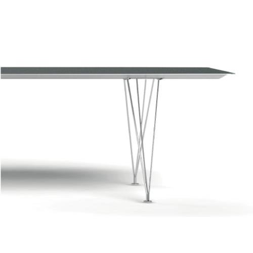 Konstantin Grcic B-150 Aluminum Table from BD Barcelona For Sale - Image 4 of 11