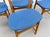 Blue Set of 6 Mid Century Modern Danish Teak Dining Chairs by Farstrup Møbler, 1960s For Sale - Image 8 of 10