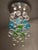 Vintage Art Deco Style Chandelier with Hand-Blown Murano Glass Bubbles, Venice, 1989 For Sale - Image 11 of 11