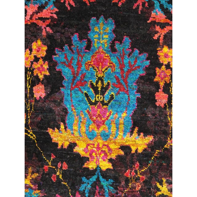 Ikat rugs are Oriental rugs made with highly decorative, multicolored traditional Asian tie-dye designs also known as Ikat...
