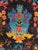 Ikat rugs are Oriental rugs made with highly decorative, multicolored traditional Asian tie-dye designs also known as Ikat...