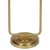 Transitional Polly Double Arm Table Lamp, Natural Brass with Rattan Shade For Sale - Image 3 of 6