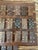 Vintage Mid-Century Inlaid Wood & Brass Tabletop Game Set Backgammon, Chess, Dominoes, Dice , Made in England For Sale - Image 11 of 17