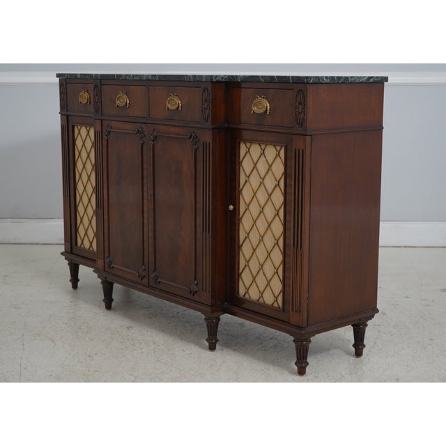 Age: C.1950’s Details: Custom Made Hand Crafted Hand Dovetailed Drawer Construction High Quality Construction Regency...