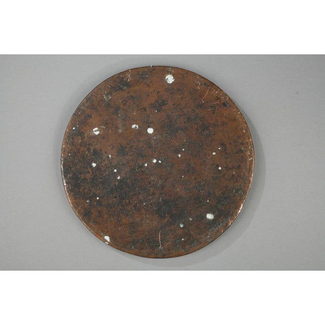Round Micromosaic Depicting Mausoleum of Cecilia Metella on the Appian Way, Early 19th Century For Sale - Image 14 of 15
