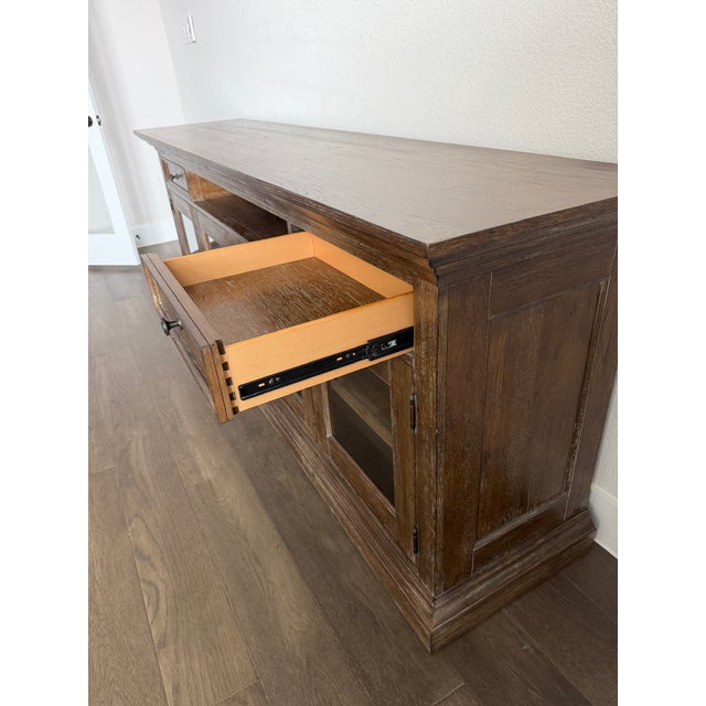 Sienna Bassett Furniture Media Credenza For Sale - Image 8 of 14