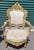 Mid 20th Century A Pair of Oversized Gilt Wood Rococo French Armchairs For Sale - Image 11 of 13