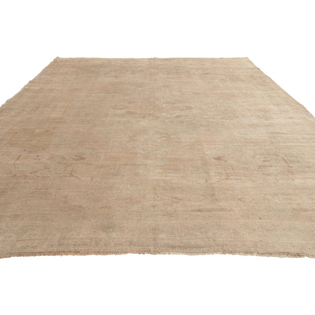 Contemporary Vintage Turkish Oushak Rug, 06'08 X 09'06 For Sale - Image 3 of 10