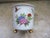French Country Vintage French Country Design Footed Cachepot / Jardiniere Butterflies & Flower For Sale - Image 3 of 8