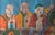 Large 19th Century Tibetan Thangka Painting of Buddha and Attendant Deities For Sale In Denver - Image 6 of 11