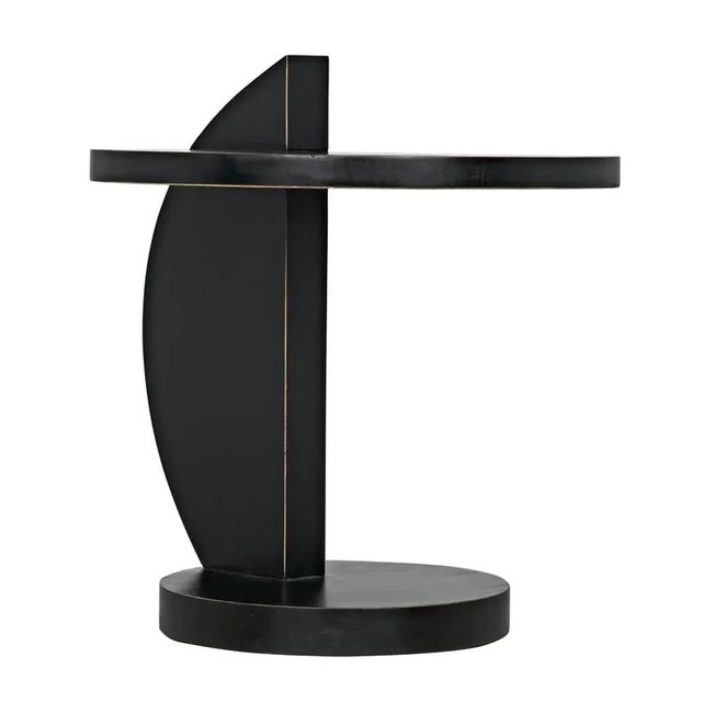 2020s NOIR Reed Side Table For Sale - Image 5 of 5
