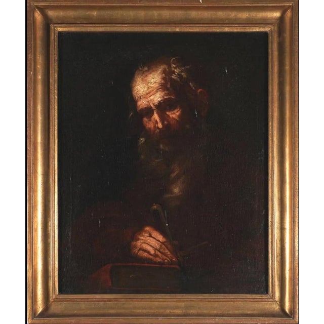 Circle of Giacinto Brandi, St. Peter, 17th Century, Oil on Canvas, Framed For Sale - Image 5 of 6