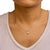 Haus of Brilliance Sterling Silver 1/4 Cttw Princess Cut Diamond 4 Stone Pendant Necklace For Sale - Image 4 of 5