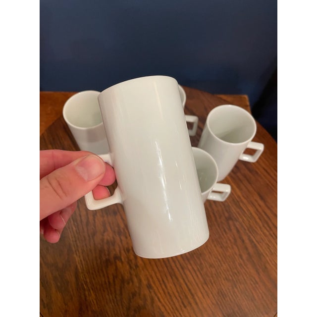 Mid-Century Modern Mid Century Modern Italian Coffee Cups For Sale - Image 3 of 3