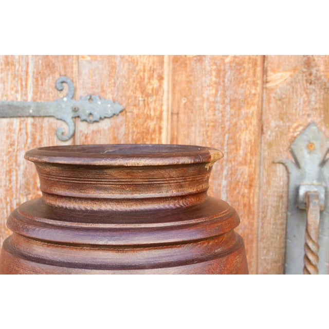 Rosana Antique Ghee Pot For Sale In Los Angeles - Image 6 of 8