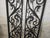 Vintage Art Deco Wrought Iron Gate Doors, 1920s, Set of 2 For Sale - Image 15 of 18