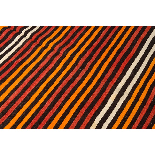 Vintage Anatolian Kilim Rug For Sale - Image 4 of 10