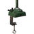 1950s Vintage Industrial Green Metal Machinist Table Clamp Lamp For Sale - Image 5 of 7