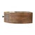 Wall-Mounted Rounded Oak-Ish Nightstand For Sale - Image 4 of 8
