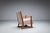 1940s Oak Armchair with Curved Armrests, 1940s For Sale - Image 5 of 17