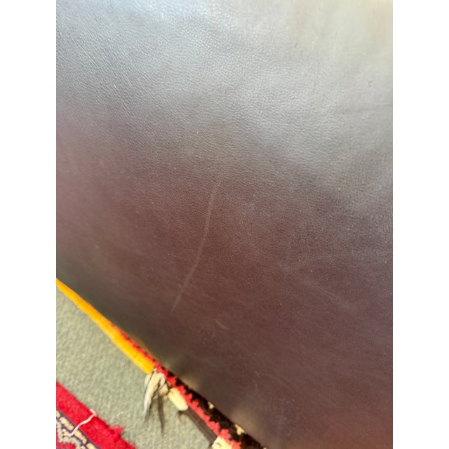 Restoration Hardware the Cloud Sofa, Ebony Cavalo Leather For Sale - Image 9 of 12